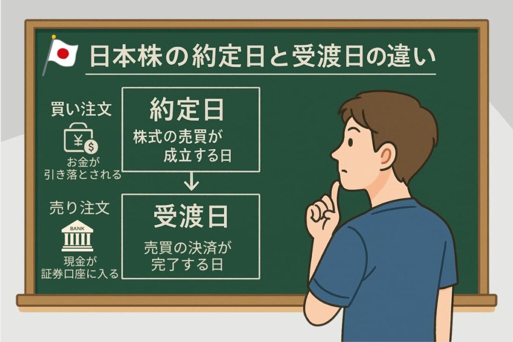 日本株の「約定日」と「受渡日」って何?