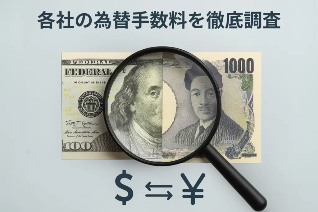 各社の為替手数料を徹底調査(問い合わせ結果)
