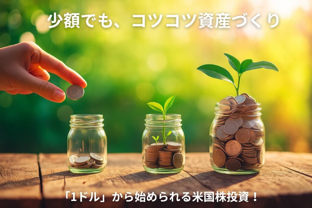 まとめ｜まずは1ドルから、少額でも米国株投資はできる！