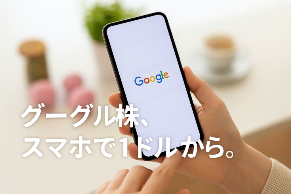 まとめ｜1ドル投資なら初心者でもグーグル株を始めやすい