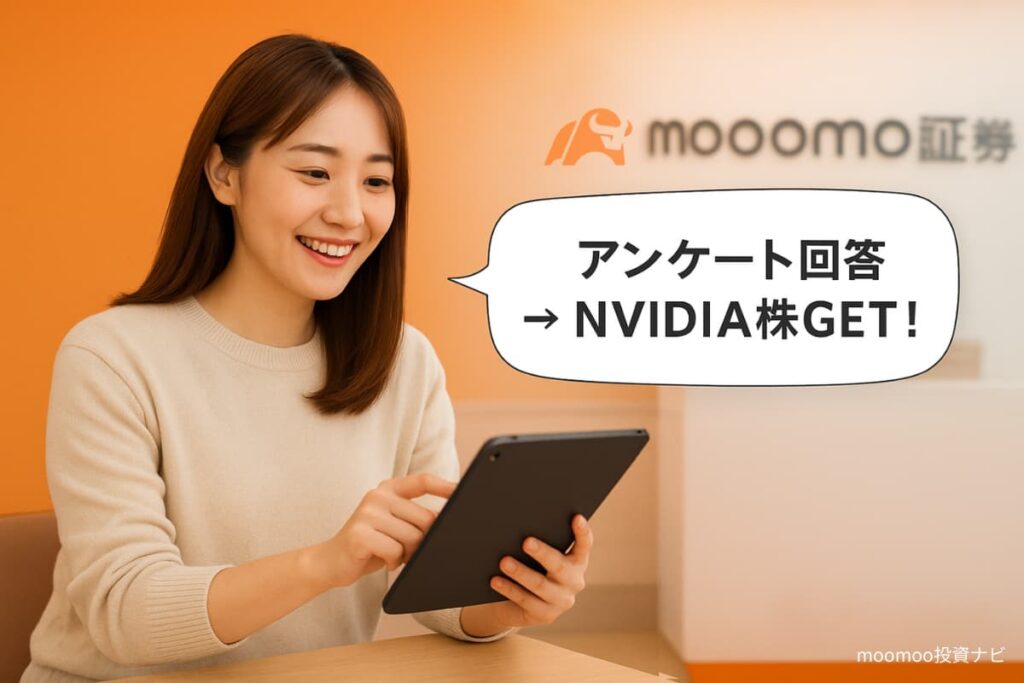 アンケート回答でエヌビディア株500円分をGET